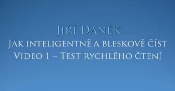 Ako sa naučiť čítať 5x rýchlejšie