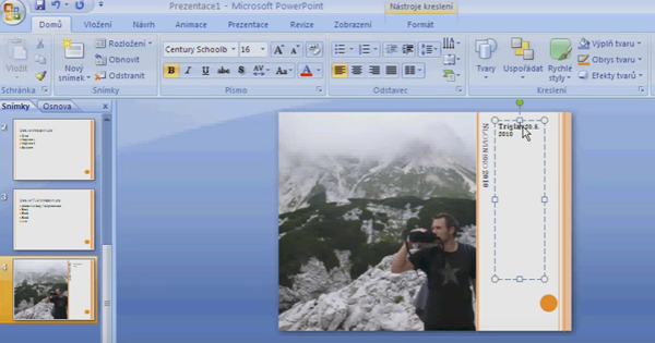 Ako na prezentáciu v PowerPointe